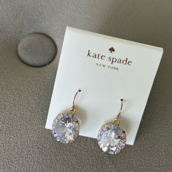 Kate Spade Zirconia Drop Earrings - Picture 2 of 3